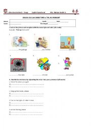 English Worksheet: phrasal verbs and requests