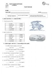 English Worksheet: programacion