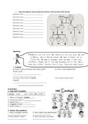 English Worksheet: happy street 2_ unit 2