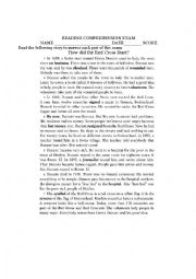 English Worksheet: HISTORY ABOUT RED CROSS INTERNATIONAL