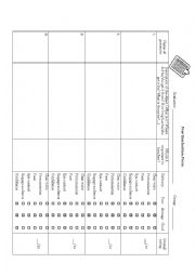 Speaking peer-evaluation form 