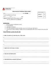 English Worksheet: american crime stories 