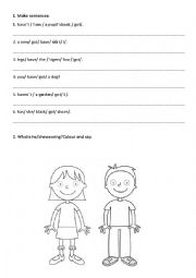 English Worksheet: Have got