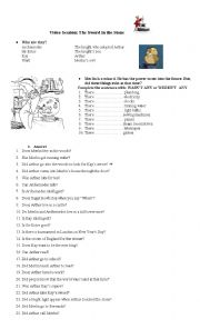 English Worksheet: Video Session: The Sword in the Stone