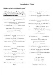 English Worksheet: Friends  Episode: The one with Rosss wedding Part 1 - Season 4