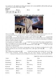 English Worksheet: Cambridge FCE mock exam 2 - Use of English 