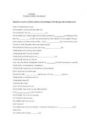 English Worksheet: Alice in Wonderland Listening Activity