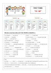 English Worksheet: The verb TO BE