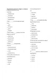 English Worksheet: Multiple option past perfect simple or continuous exercise.