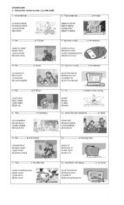 English Worksheet: present simple