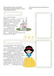 Fairy Tales Reading Activity