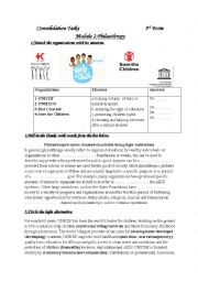 English Worksheet: philanthropy