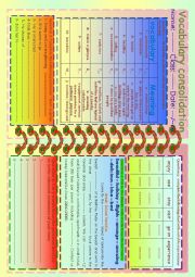 English Worksheet: Vocabulary consolidation