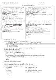 English Worksheet: friendship consolidating activities