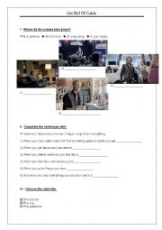 English Worksheet: Video Activity: 3 hilarious video commercials Part 1/3 with links, scripts and answer keys