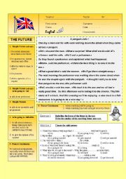 English Worksheet: Ways to express the future