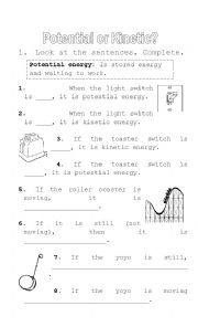 Kinetic and Potential enery 