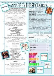 English Worksheet: Wannabe by The Spice Girls - Zero conditional