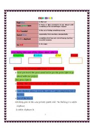 English Worksheet: color idioms