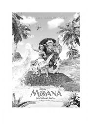 English Worksheet: Moana part 1