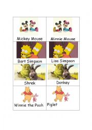 Whats your name speaking cards set 1