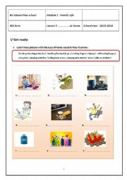 Safety at home worksheets
