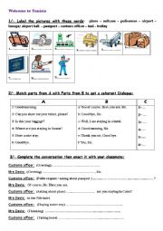 English Worksheet: Welcome to Tunisia