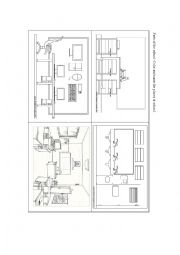 English Worksheet: Parts of the school