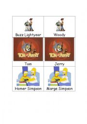 English Worksheet: Whats your name speaking cards set 2