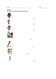 Pronoun Matching