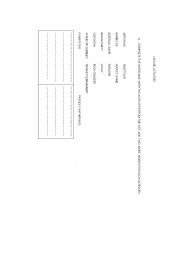 English Worksheet: leisure activities