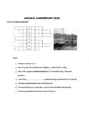 English Worksheet: Ushuaia Quiz