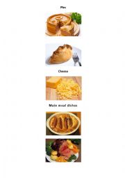 English Worksheet: British Food Photos