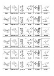 English Worksheet: CAN and CANT