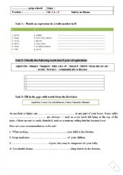 English Worksheet: Lesson 1