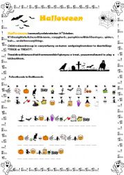 English Worksheet: Halloween Code