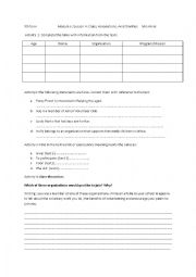 English Worksheet: CLUBS,ASSOCIATIOS AND CHARITIES 