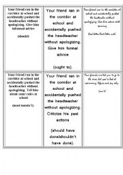 modal verbs revision cards