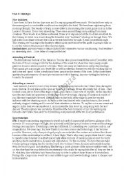 English Worksheet: review Bac 