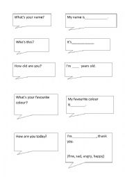 English Worksheet: Who, what, how