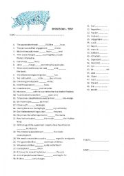 English Worksheet: Prepositions