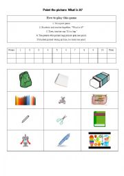 English Worksheet: What is it?