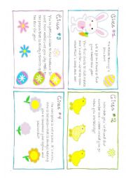 English Worksheet: Easter Hunt