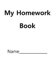 English Worksheet: Homework Book A-L