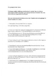 English Worksheet: Role play situations - group or private classes