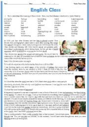 English Worksheet: Rihannas Interview to Oprah Winfrey