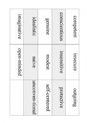 Adjective definition match