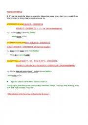 English Worksheet: PRESENT SIMPLE