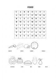 English Worksheet: Wordsearch on the theme 