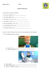 English Worksheet: Meet The Robinsons